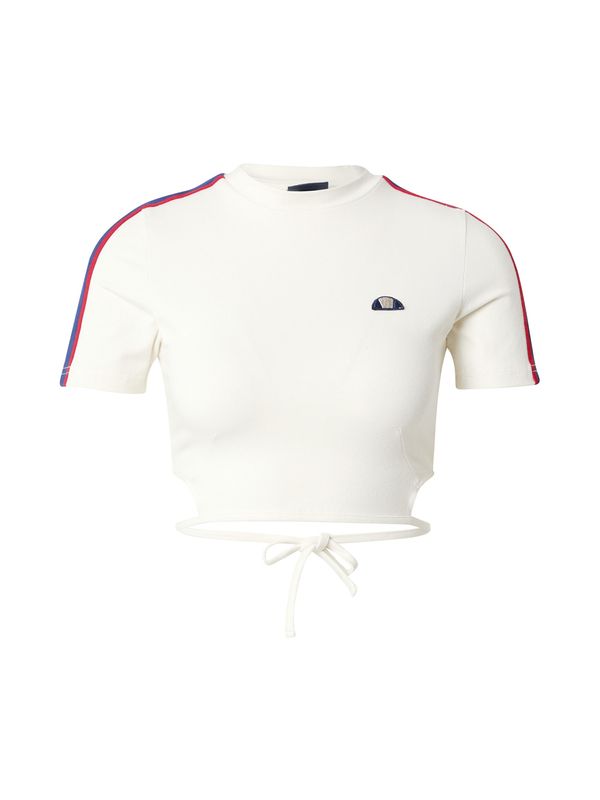 ELLESSE ELLESSE Majica 'Maldonado'  temno modra / rdeča / off-bela