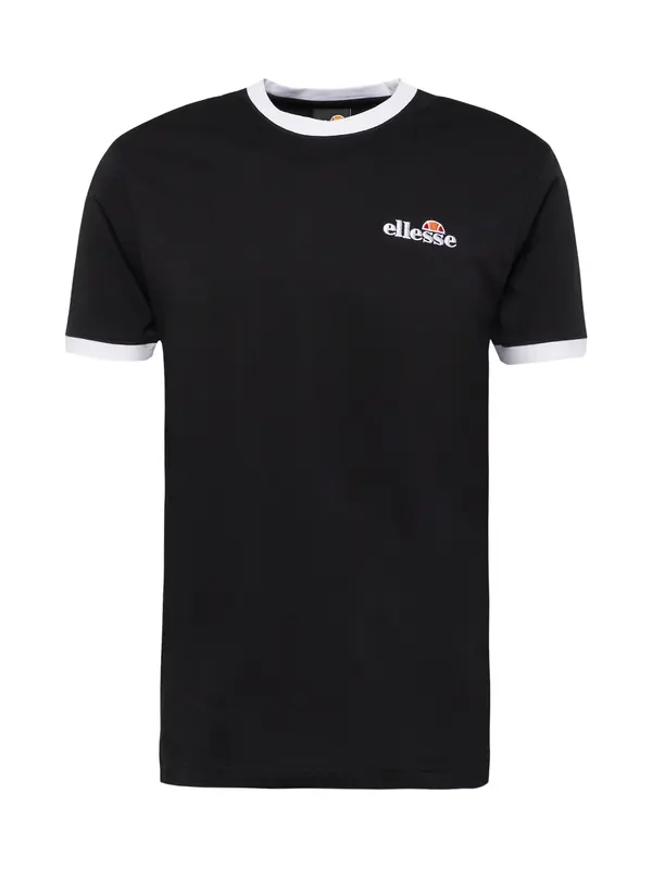 ELLESSE ELLESSE Majica 'Meduno'  črna / bela