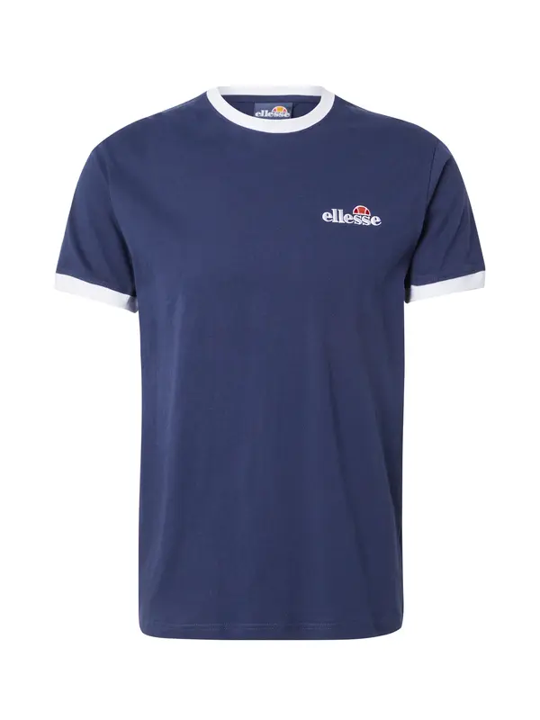 ELLESSE ELLESSE Majica 'Meduno'  mornarska / temno modra / rdeča / bela