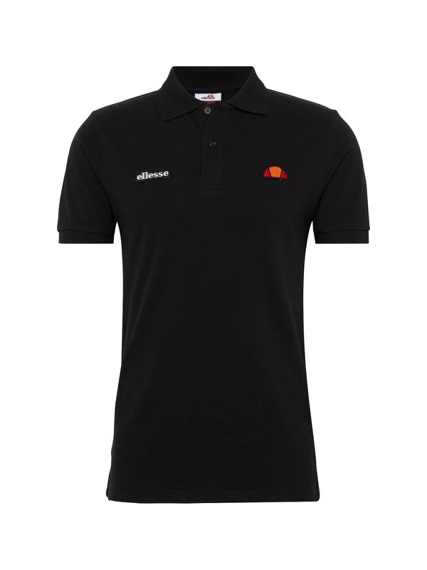 ELLESSE ELLESSE Majica 'Montura'  mandarina / grenada / črna / bela