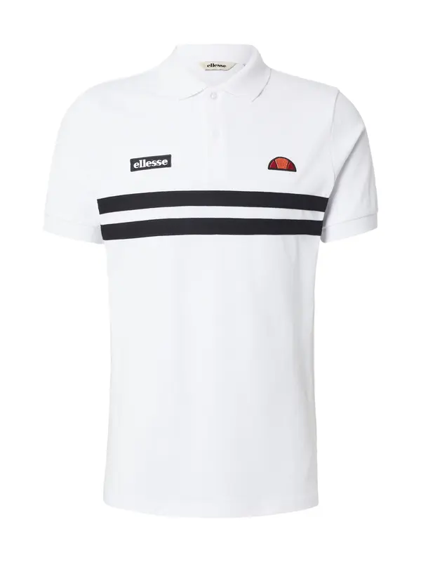 ELLESSE ELLESSE Majica 'Muccia'  oranžna / rdeča / črna / bela
