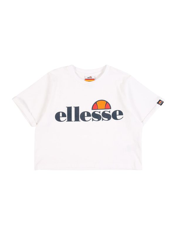 ELLESSE ELLESSE Majica 'Nicky'  oranžna / rdeča / črna / bela