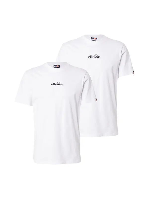 ELLESSE ELLESSE Majica 'Ollio'  črna / bela