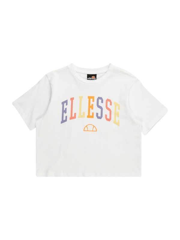 ELLESSE ELLESSE Majica 'Onio'  rumena / svetlo lila / oranžna / bela