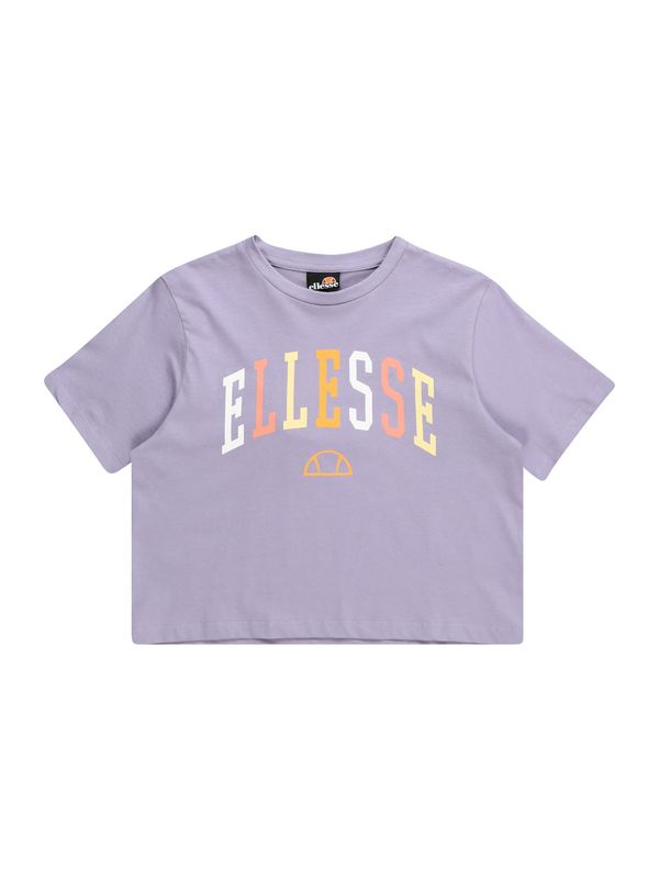 ELLESSE ELLESSE Majica 'Onio'  svetlo rumena / svetlo lila / oranžna / bela