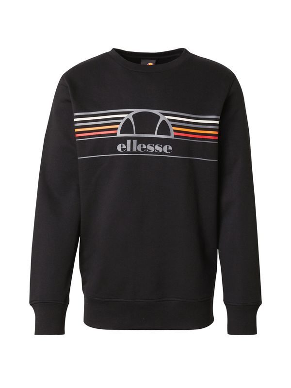 ELLESSE ELLESSE Majica  oranžna / rdeča / črna / bela