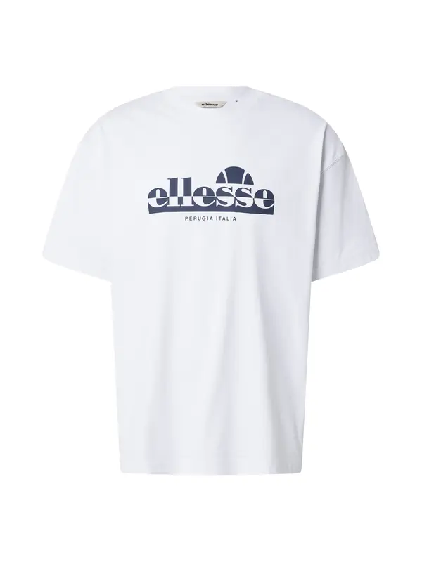 ELLESSE ELLESSE Majica 'Plerica'  mornarska / bela