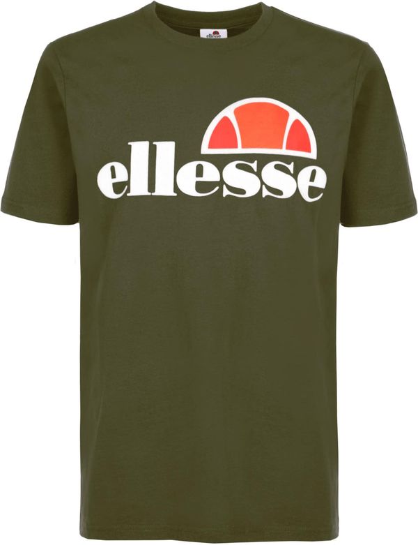 ELLESSE ELLESSE Majica 'Prado'  kaki / oranžna / melona / bela