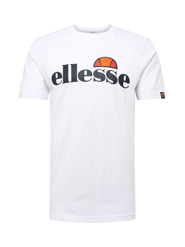 ELLESSE ELLESSE Majica 'Prado'  mandarina / grenada / črna / bela