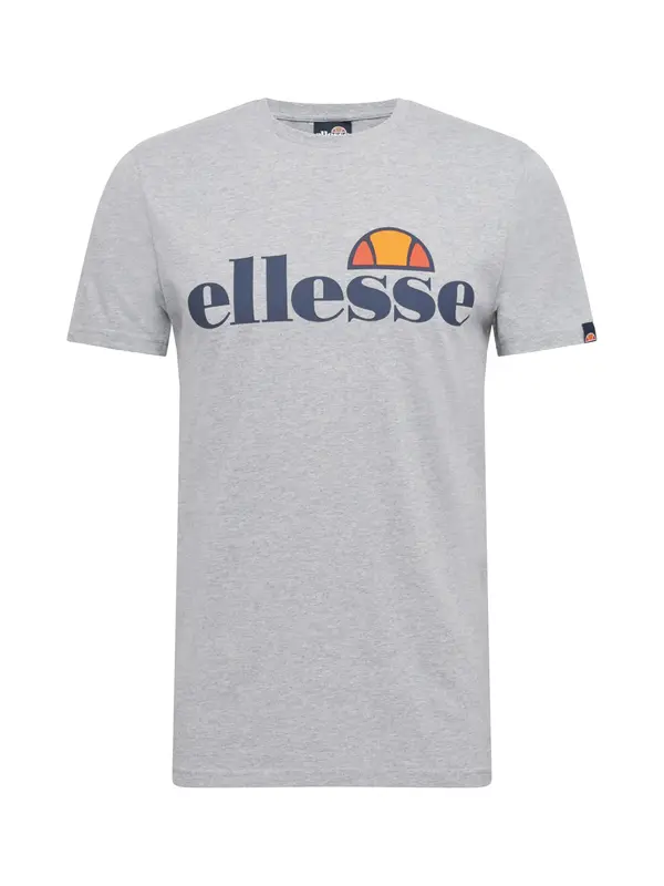 ELLESSE ELLESSE Majica 'Prado'  mornarska / pegasto siva / oranžna / svetlo rdeča