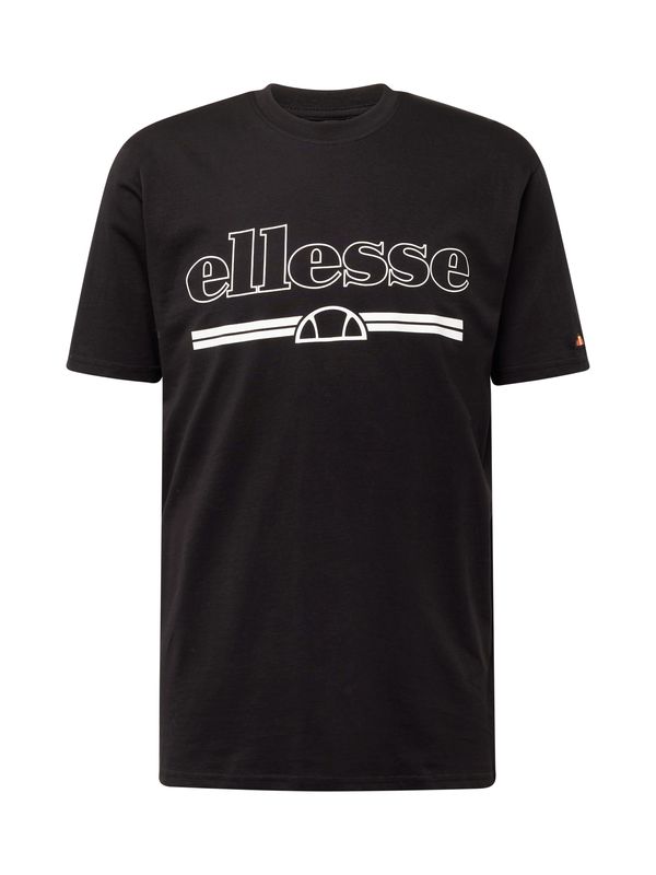 ELLESSE ELLESSE Majica 'Rigel'  oranžna / rdeča / črna / bela