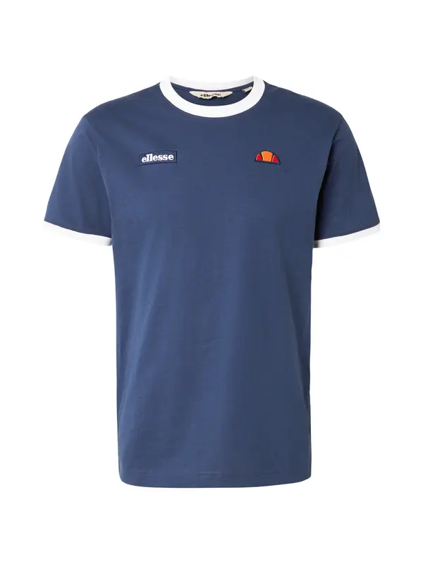 ELLESSE ELLESSE Majica 'Ringetto'  marine / rumena / marelica / bela