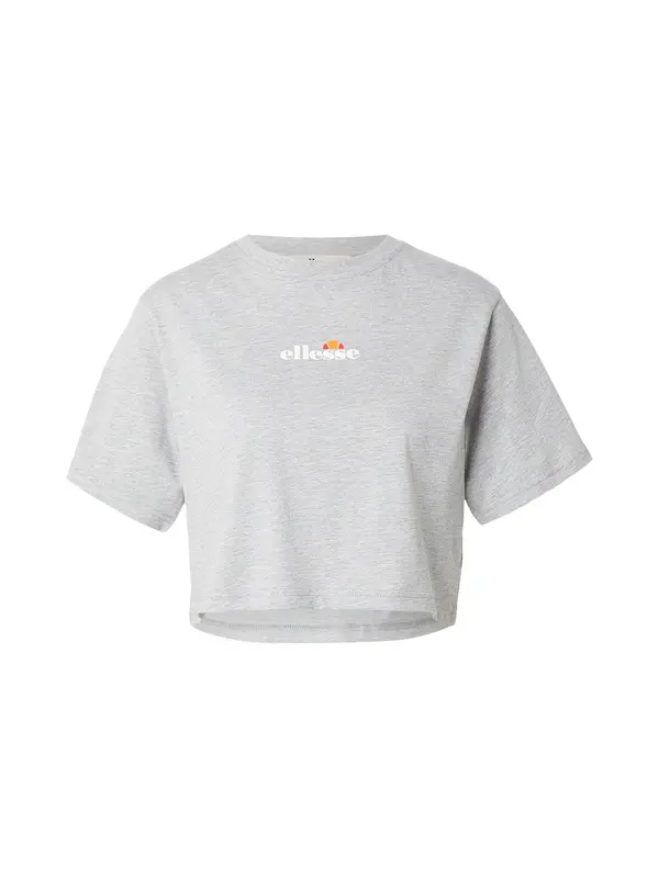 ELLESSE ELLESSE Majica 'Silinto 2'  pegasto siva / oranžna / rdeča / bela