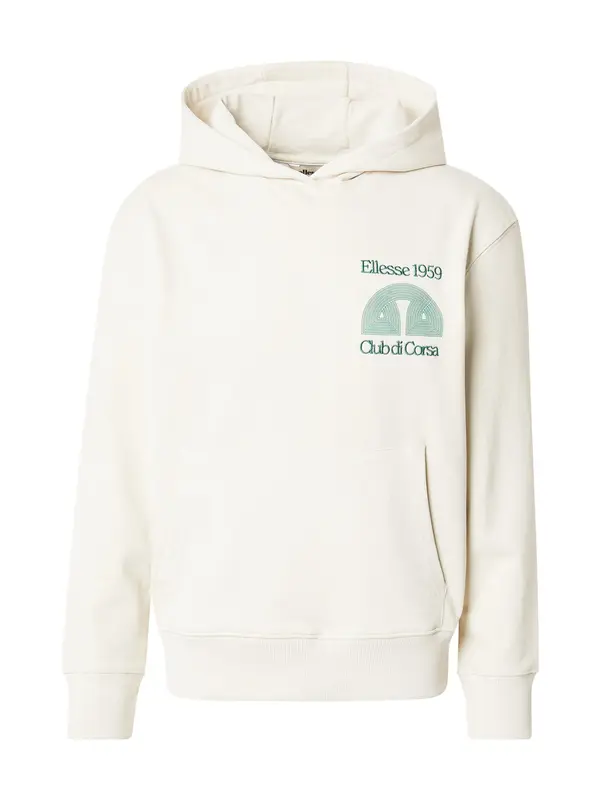 ELLESSE ELLESSE Majica  smaragd / off-bela