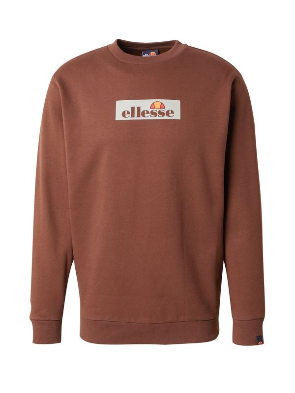 ELLESSE ELLESSE Majica 'Tablido'  rjava / meta / oranžna / rdeča