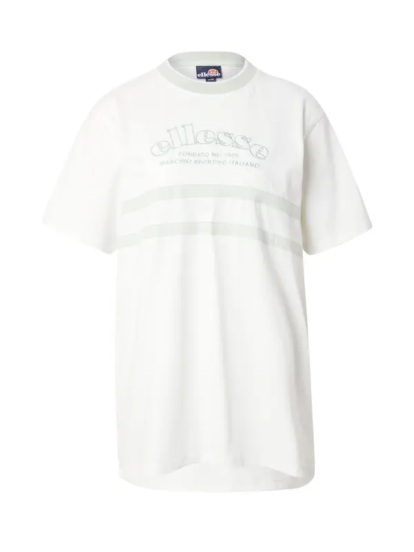 ELLESSE ELLESSE Majica 'THONES'  svetlo siva / svetlo zelena / off-bela