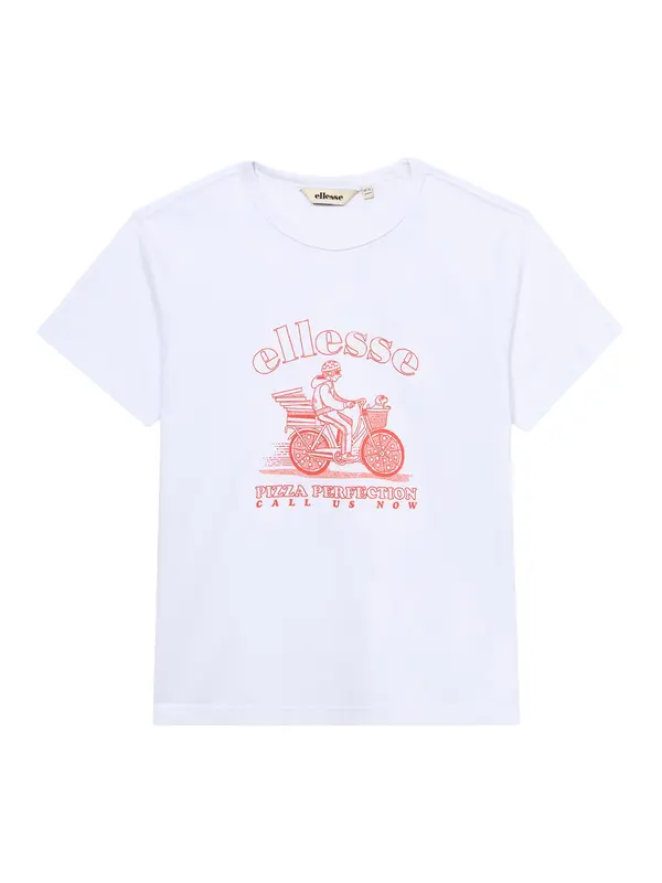 ELLESSE ELLESSE Majica 'Trattori'  bela