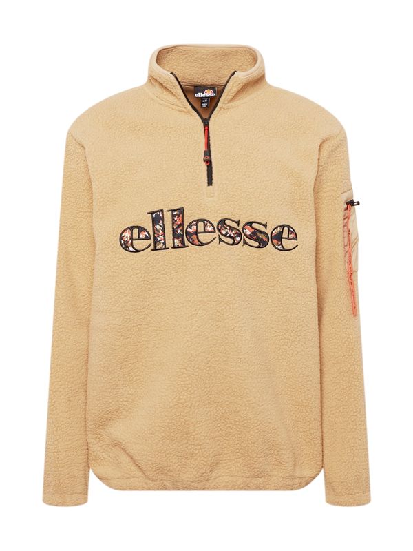 ELLESSE ELLESSE Majica 'Travestimento'  kamela / kaki / korala / črna / bela