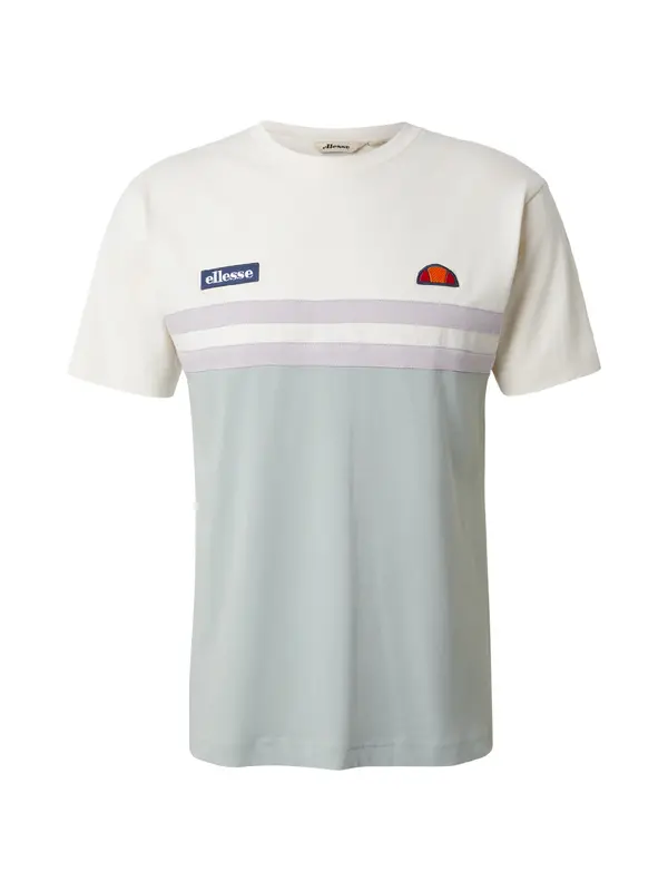 ELLESSE ELLESSE Majica 'Venire'  temno modra / svetlo siva / pastelno zelena / off-bela