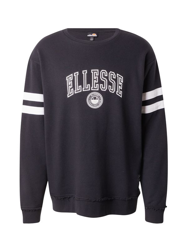 ELLESSE ELLESSE Majica 'Vivar'  črna / bela