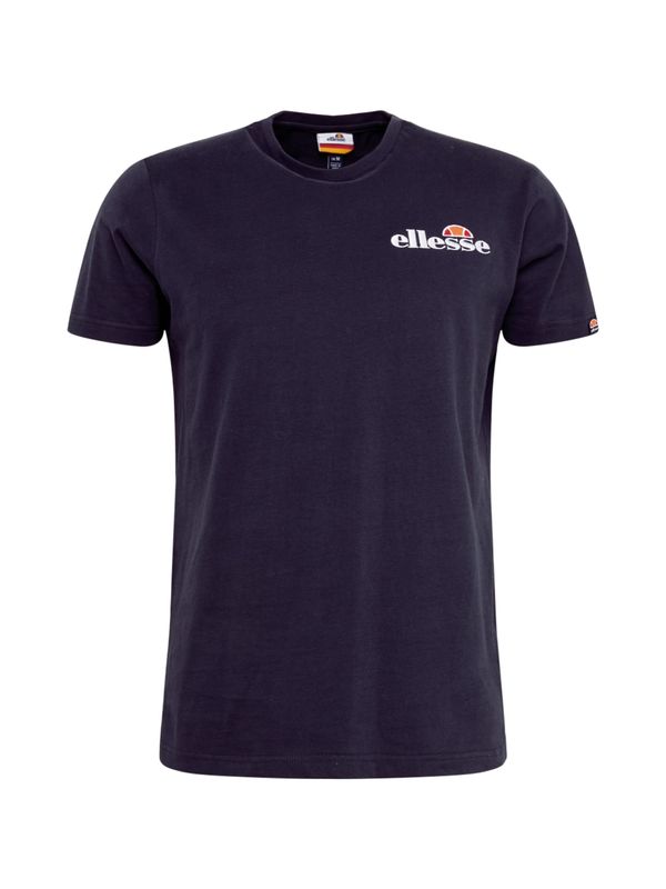 ELLESSE ELLESSE Majica 'Voodoo'  mornarska / oranžna / bela