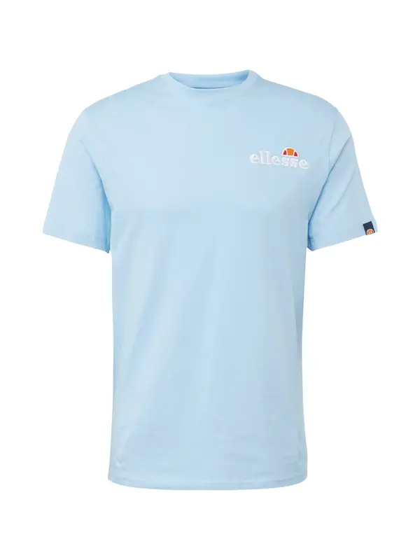 ELLESSE ELLESSE Majica 'Voodoo'  svetlo modra / oranžna / rdeča / bela