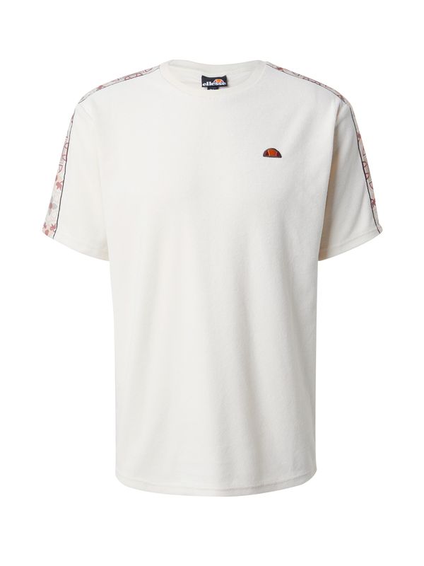 ELLESSE ELLESSE Majica 'Zebbeda'  siva / oranžna / pastelno rdeča / off-bela