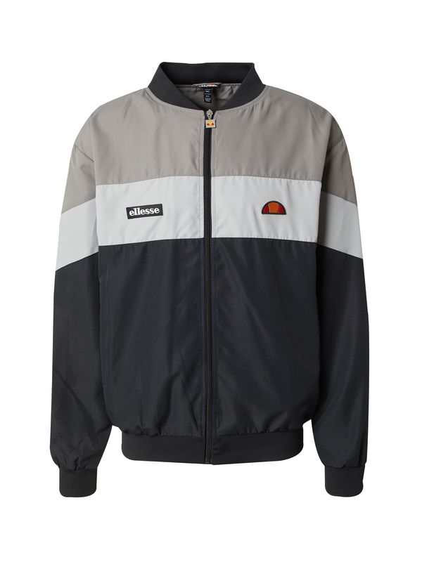 ELLESSE ELLESSE Prehodna jakna 'Brolo'  siva / temno siva / črna / bela