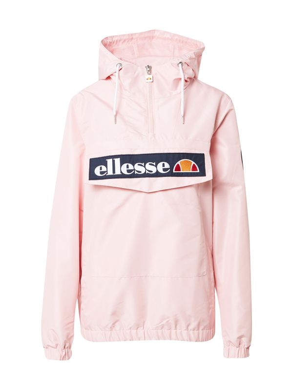 ELLESSE ELLESSE Prehodna jakna 'Montez'  nočno modra / svetlo roza / rdeča / bela