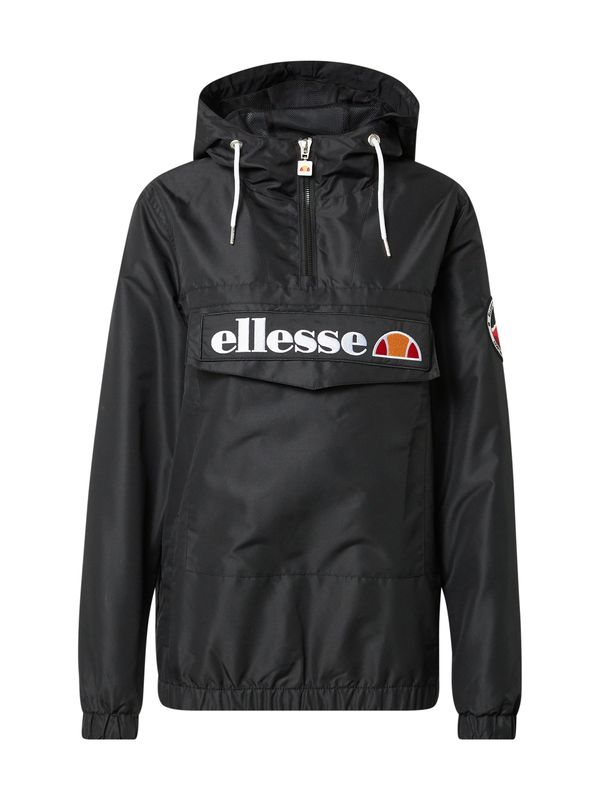 ELLESSE ELLESSE Prehodna jakna 'Montez'  oranžna / rdeča / črna / bela