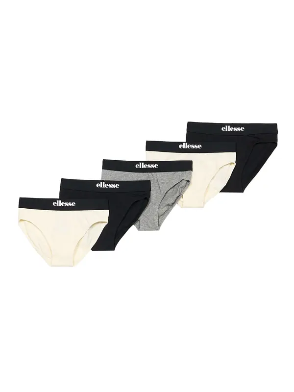ELLESSE ELLESSE Spodnjice  siva / črna / off-bela