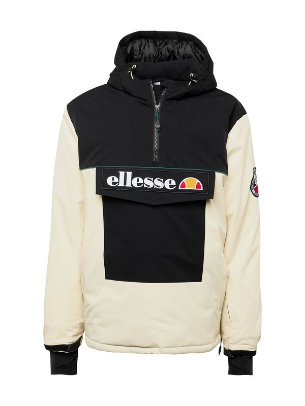 ELLESSE ELLESSE Športna jakna 'Castrozza'  bež / oranžna / črna / bela