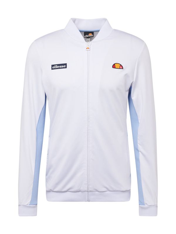 ELLESSE ELLESSE Športna jopa na zadrgo 'Crusoe'  svetlo modra / oranžna / črna / bela