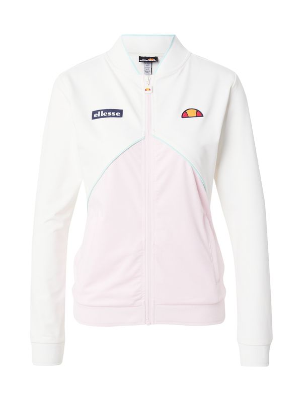 ELLESSE ELLESSE Športna jopa na zadrgo  mornarska / oranžna / roza / off-bela