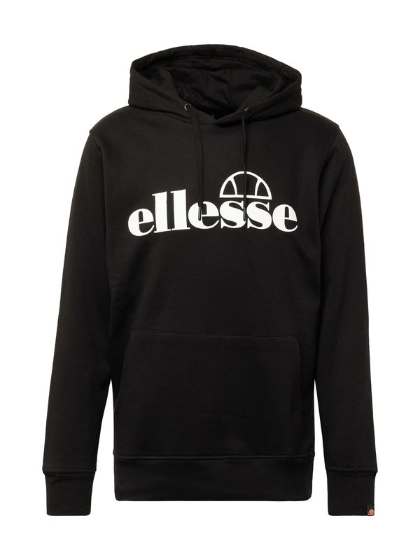 ELLESSE ELLESSE Športna majica 'Oodia OH'  črna / bela