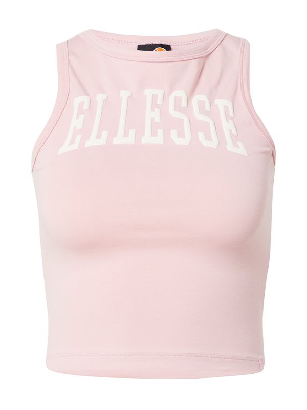 ELLESSE ELLESSE Top 'Fliss'  svetlo roza / off-bela