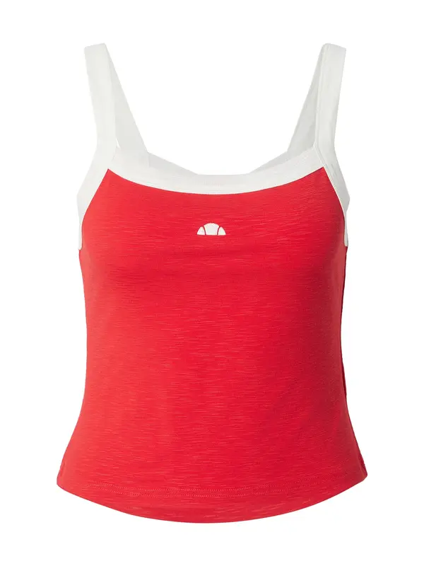 ELLESSE ELLESSE Top 'Magliano'  rdeča / bela