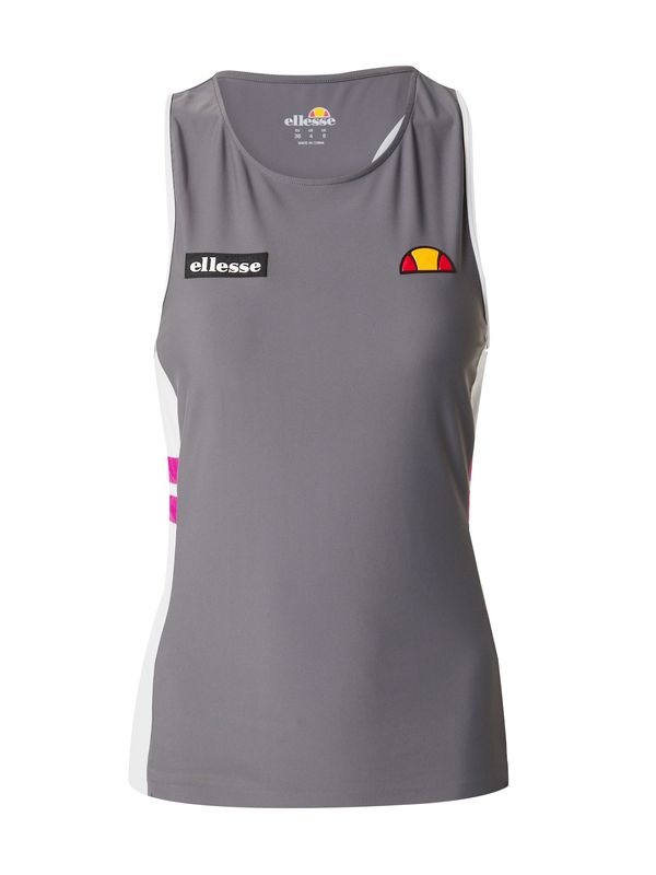 ELLESSE ELLESSE Top 'Woodside'  temno siva / roza / črna / bela