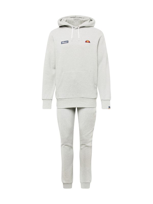 ELLESSE ELLESSE Trenirka za tek 'Traccota'  pegasto siva / oranžna / rdeča / bela