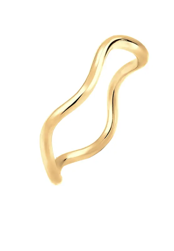 ELLI ELLI Prstan 'Wave'  zlata
