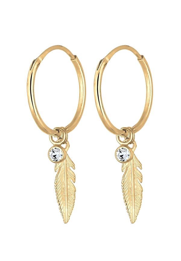 ELLI ELLI Uhani 'Feder'  zlata