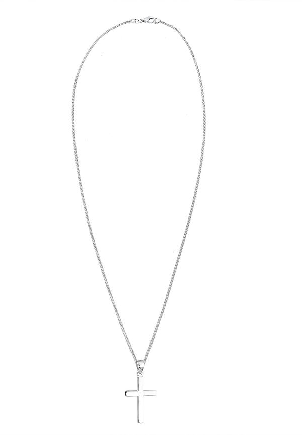 ELLI ELLI Verižica 'Kreuz'  srebrna