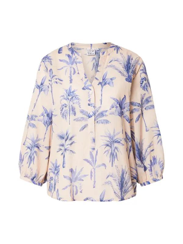 Emily Van Den Bergh Emily Van Den Bergh Bluza  pesek / modra