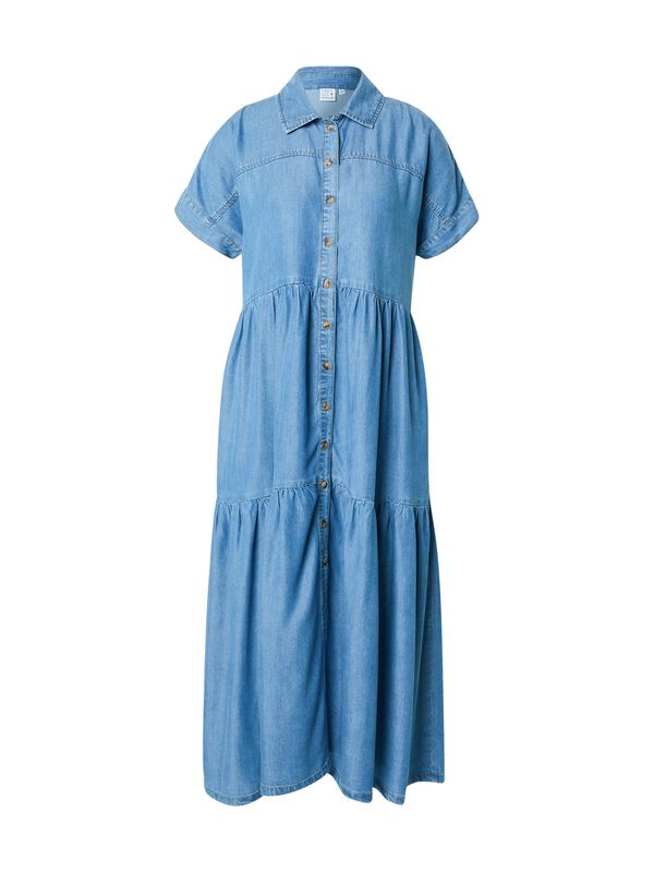 Emily Van Den Bergh Emily Van Den Bergh Dolga srajca  moder denim