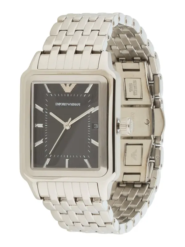 Emporio Armani Emporio Armani Analogna ura  črna / srebrna