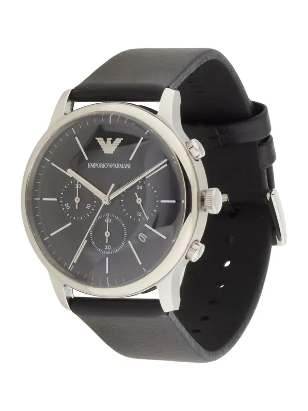 Emporio Armani Emporio Armani Analogna ura  črna / srebrna