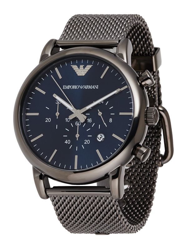 Emporio Armani Emporio Armani Analogna ura  modra / srebrna