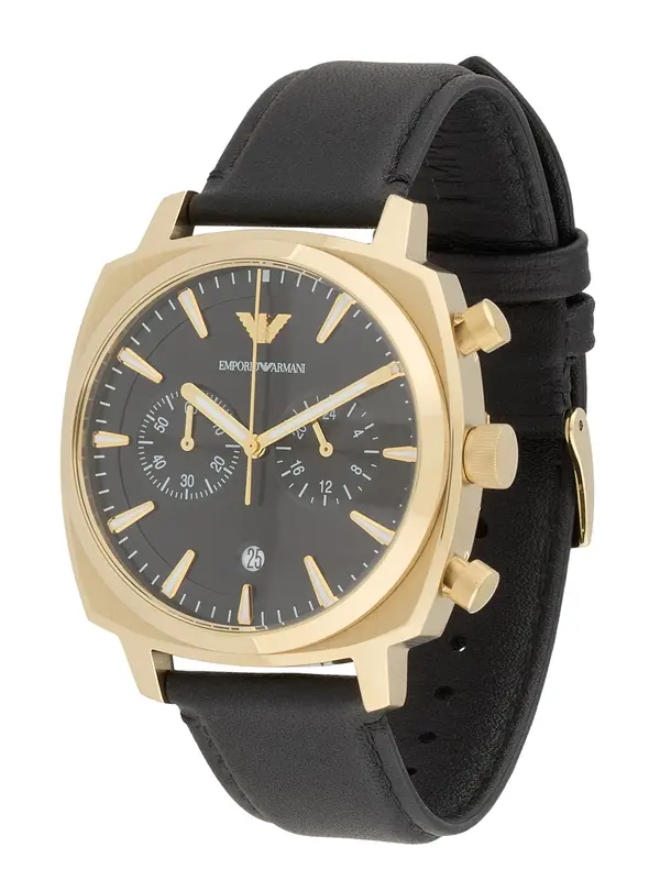 Emporio Armani Emporio Armani Analogna ura  zlata / črna