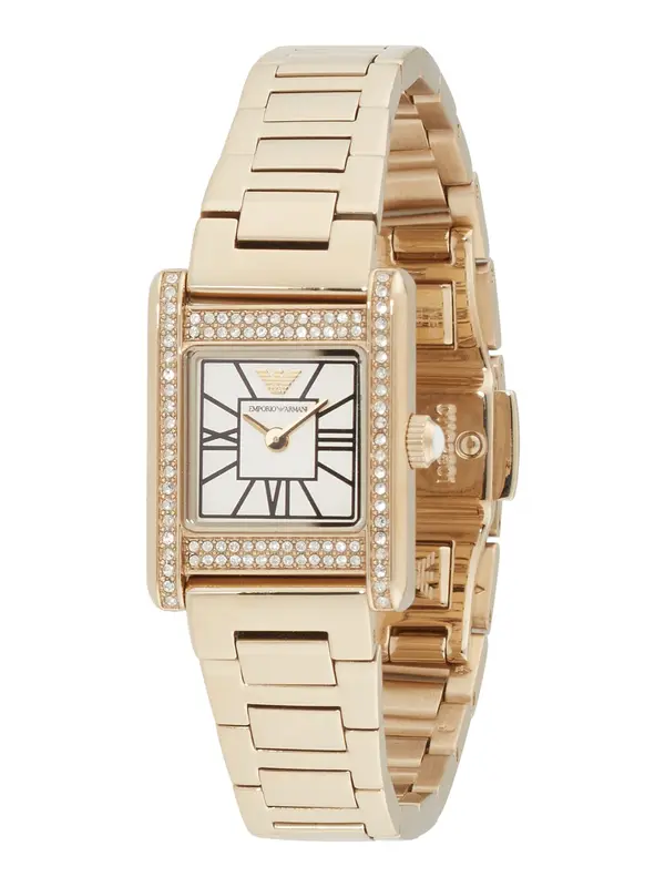 Emporio Armani Emporio Armani Analogna ura  zlata / črna / bela