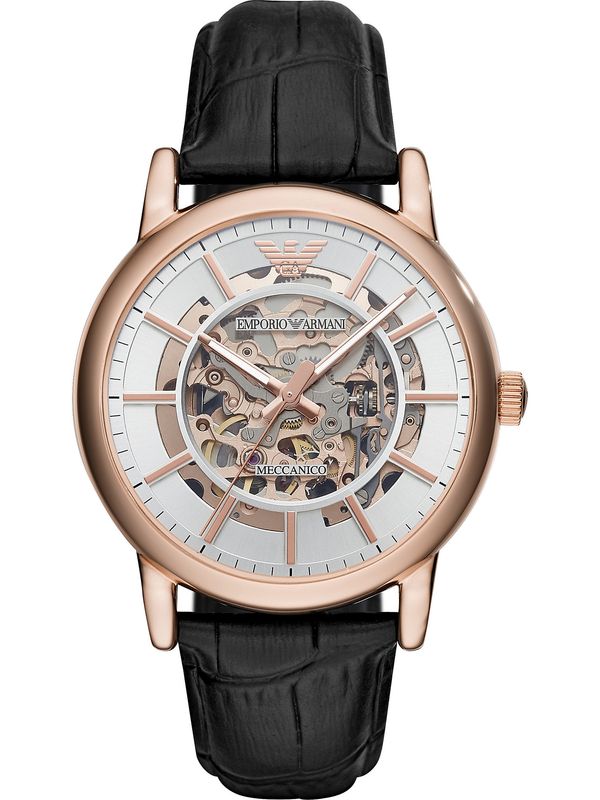 Emporio Armani Emporio Armani Analogna ura  zlata / črna